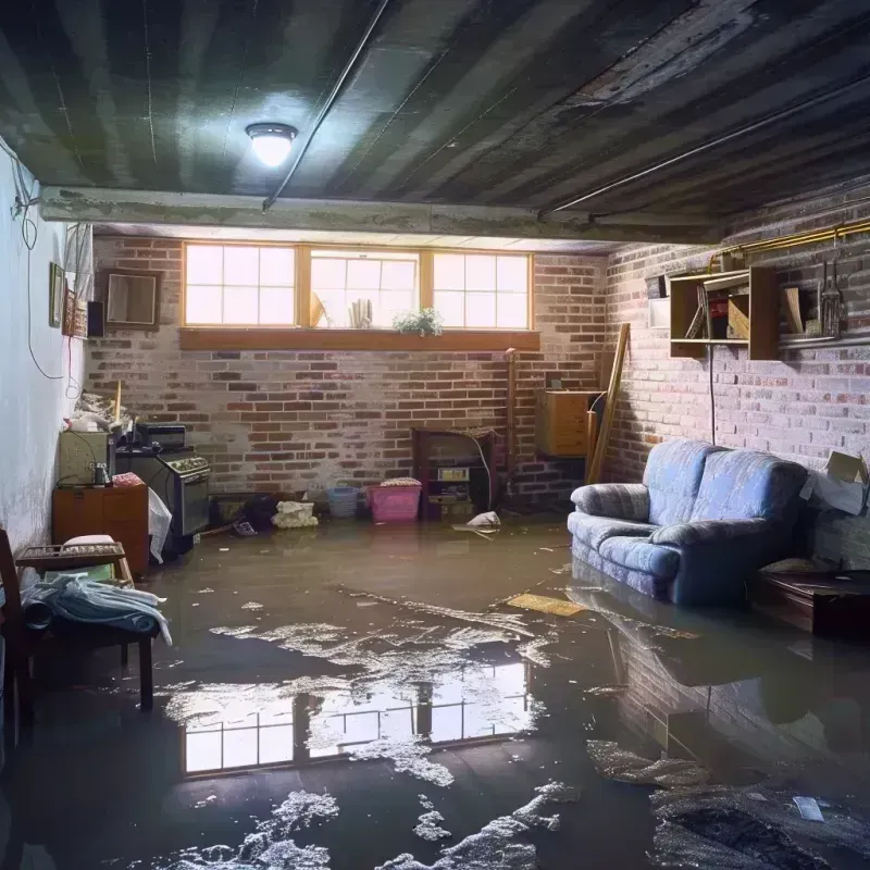 Flooded Basement Cleanup in Jamestown, CA